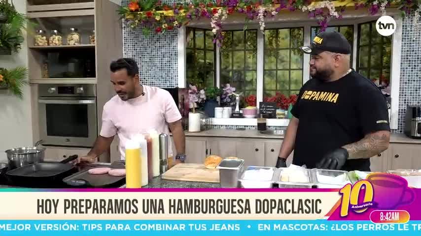 Cocina con Alexis: preparamos una hamburguesa dopaclasic 