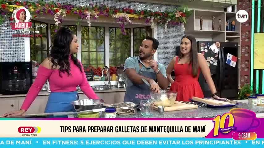 Cocina con Alexis: Galletas de mantequilla de maní 