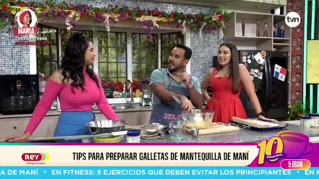 Cocina con Alexis: Galletas de mantequilla de maní