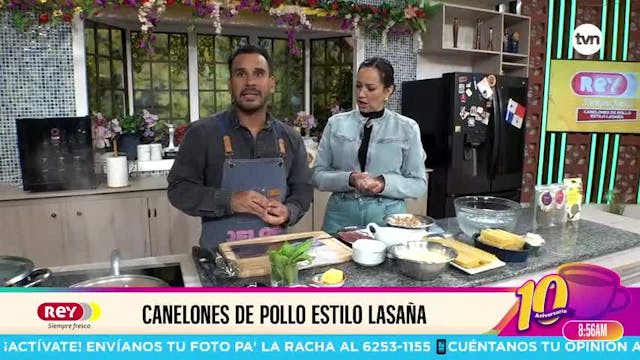 Cocina con Alexis: Canelones de pollo estilo lasaña