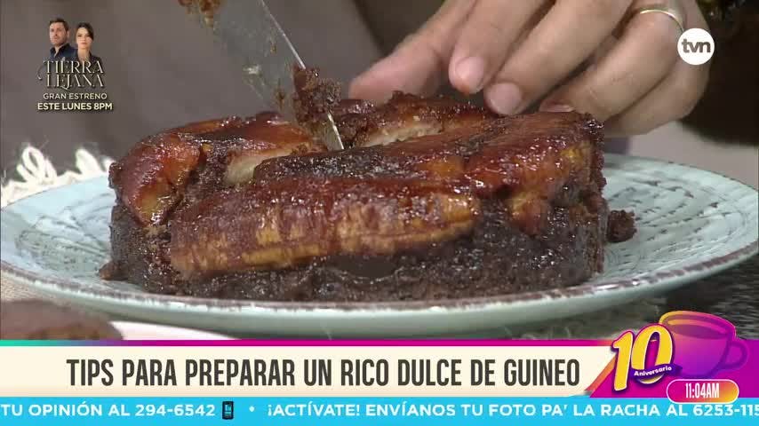 Cocina con Alexis: Dulce de plátano maduro 