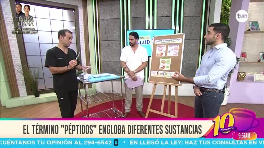 Cita Médica: ¿Fórmula milagrosa? hoy hablamos de los péptidos 