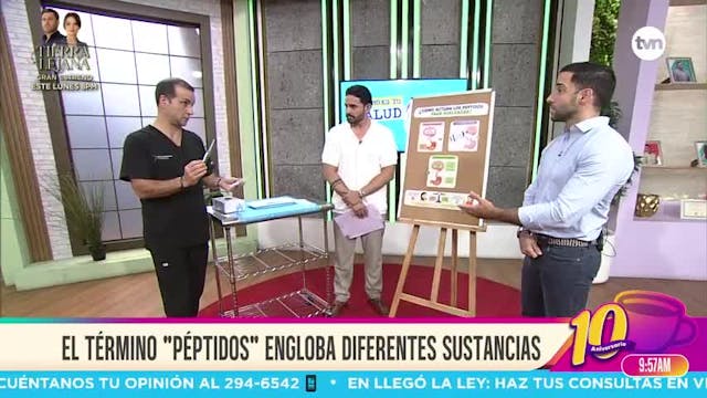 Cita Médica: ¿Fórmula milagrosa? hoy hablamos de los péptidos