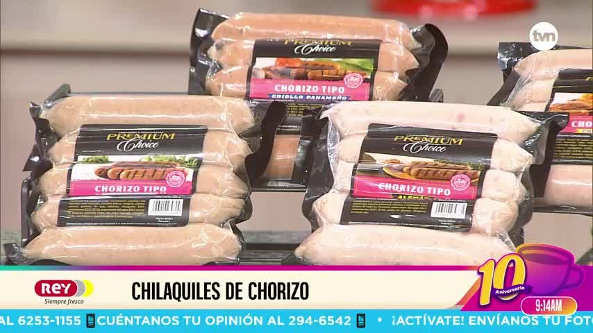Cocina con Alexis: Chilaquiles de chorizo 
