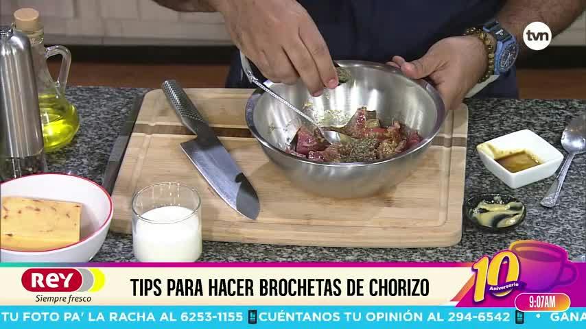 Cocina con Alexis: Tips Para hacer Brochetas De Chorizo