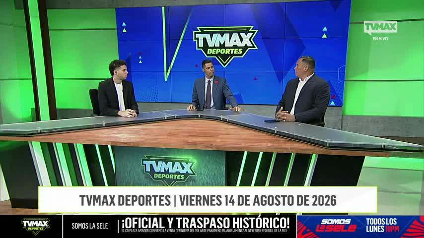 TVMAX Deportes - Jueves 13 de agosto de 2026