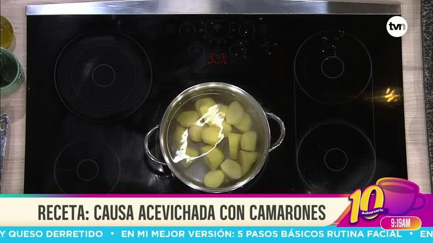 Cocina con Alexis: Causa Acevichada con Camarones