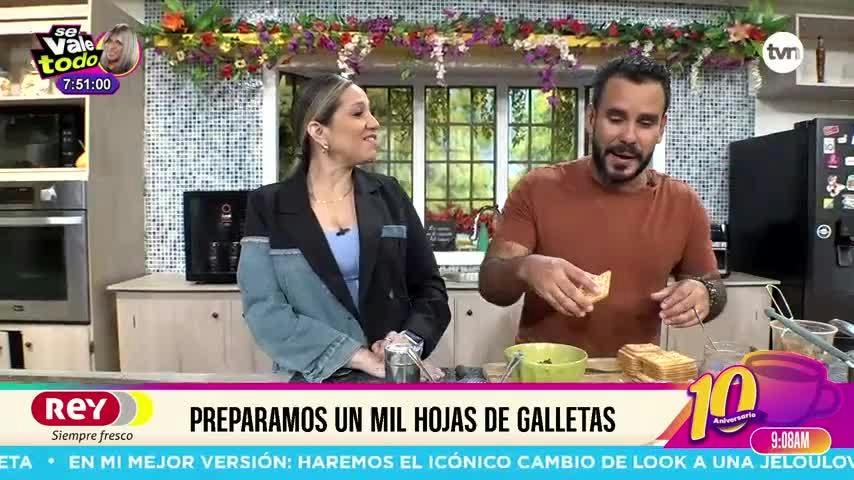 Cocina con Alexis: Mil hojas de galletas 