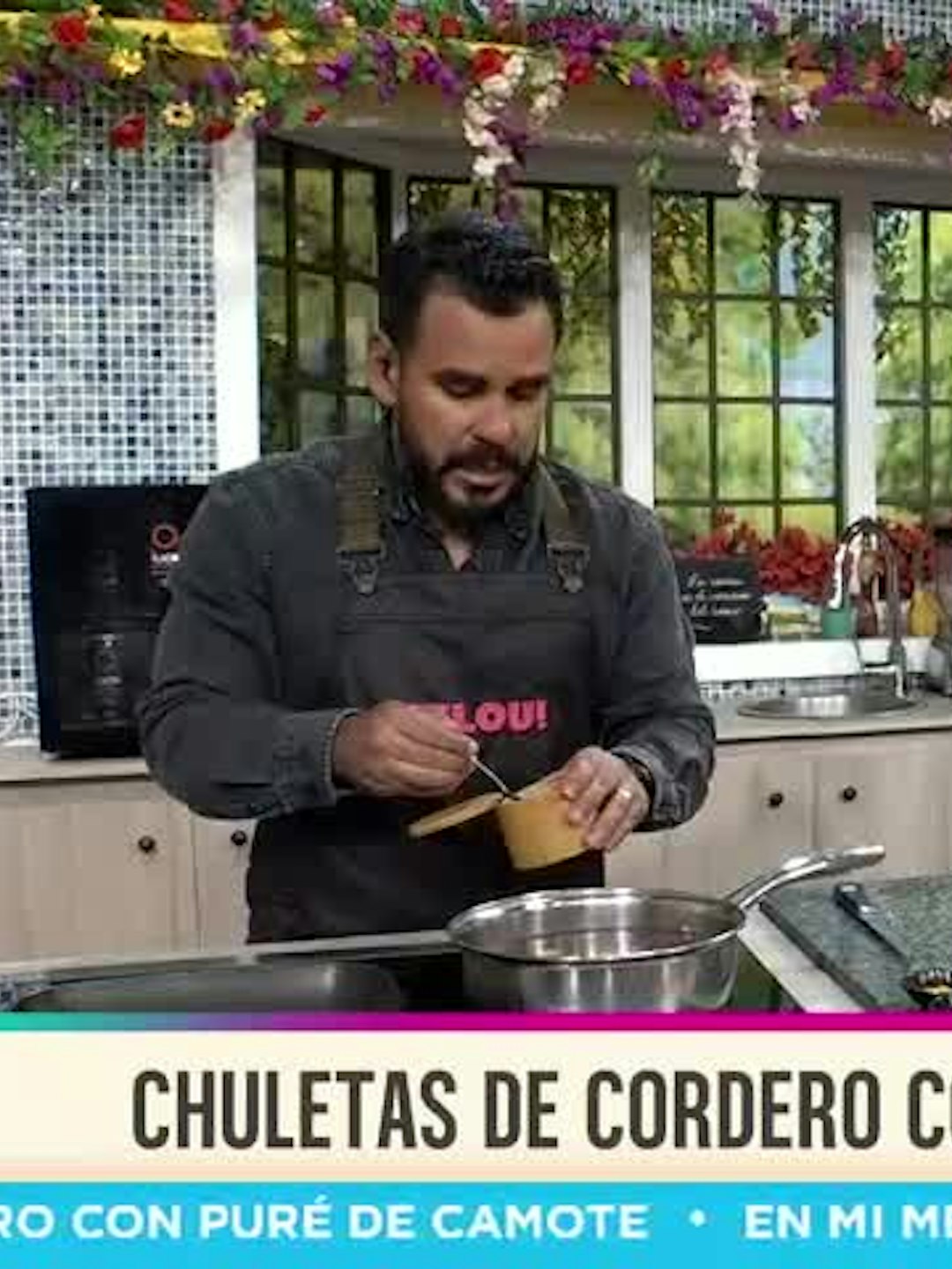 Cocina con Alexis: Chuleta de cordero con puré de camote