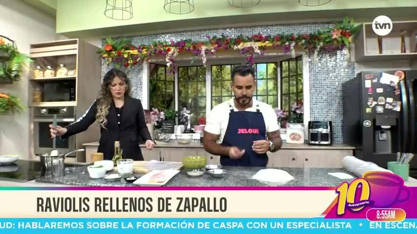 Cocina con Alexis: Raviolis de zapallo con bacon