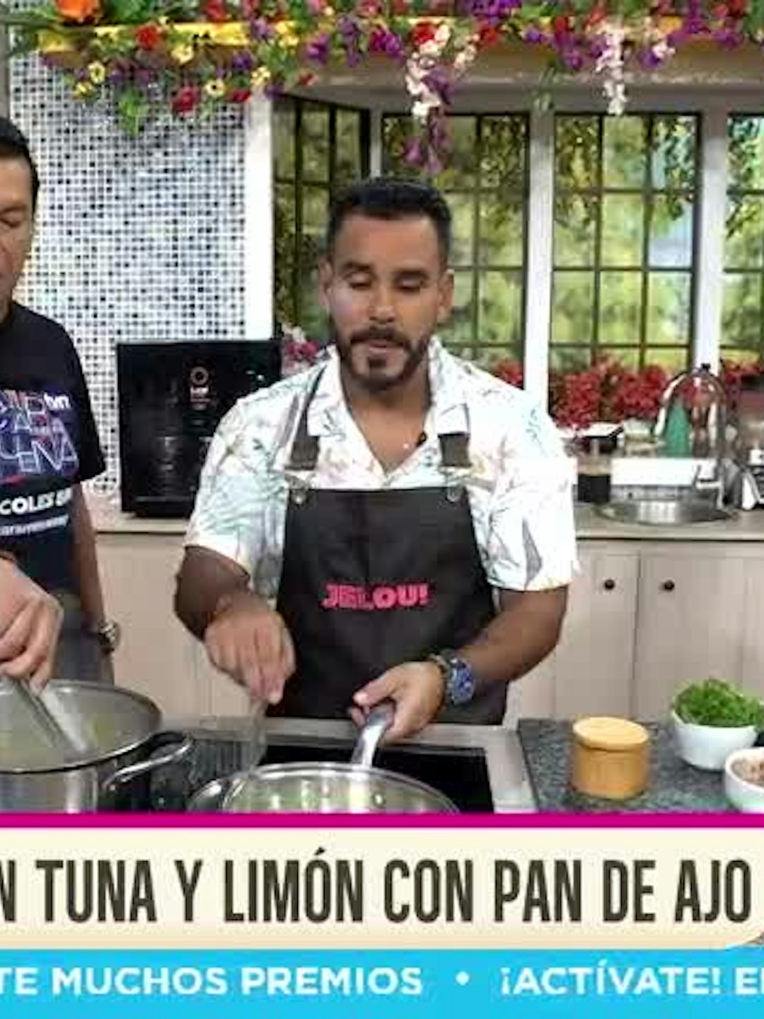 Cocina con Alexis: Pasta cremosa con tuna y limón con pan de ajo