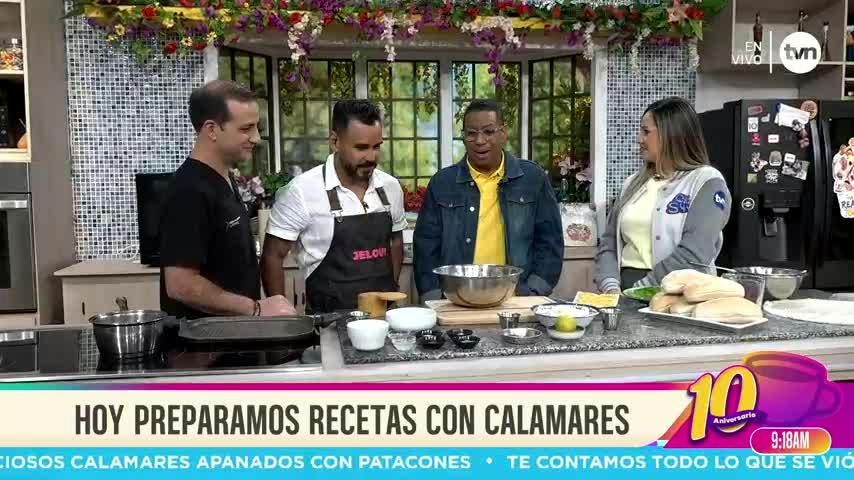 Cocina con Alexis: Hoy preparamos recetas con calamares