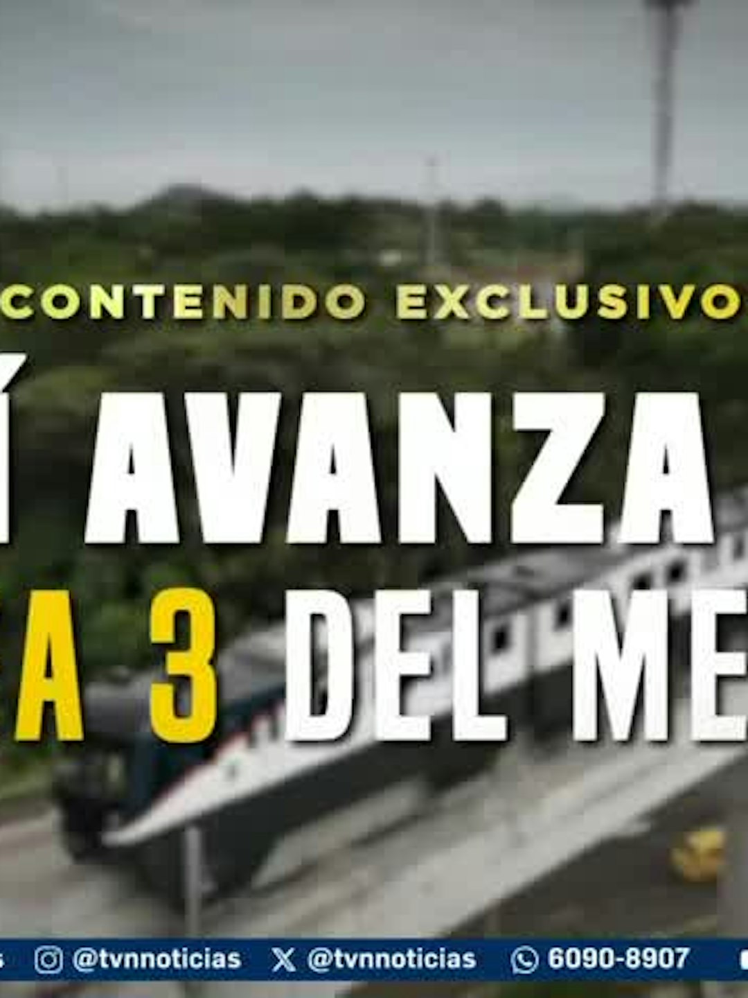 Contenido exclusivo: Así avanza la Línea 3 del Metro