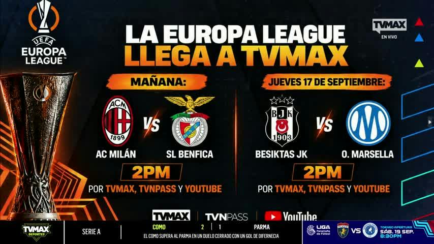 TVMAX Deportes - Martes 15 de septiembre de 2026