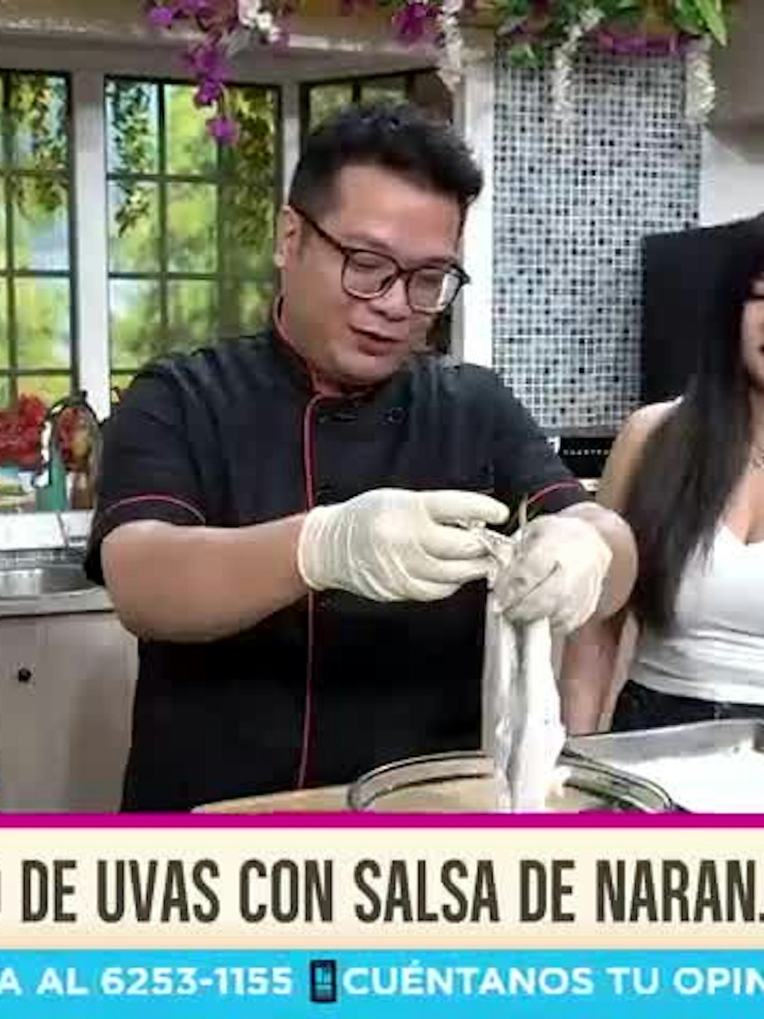 Cocina con Alexis: Pescado racimo de uvas con salsa de naranja