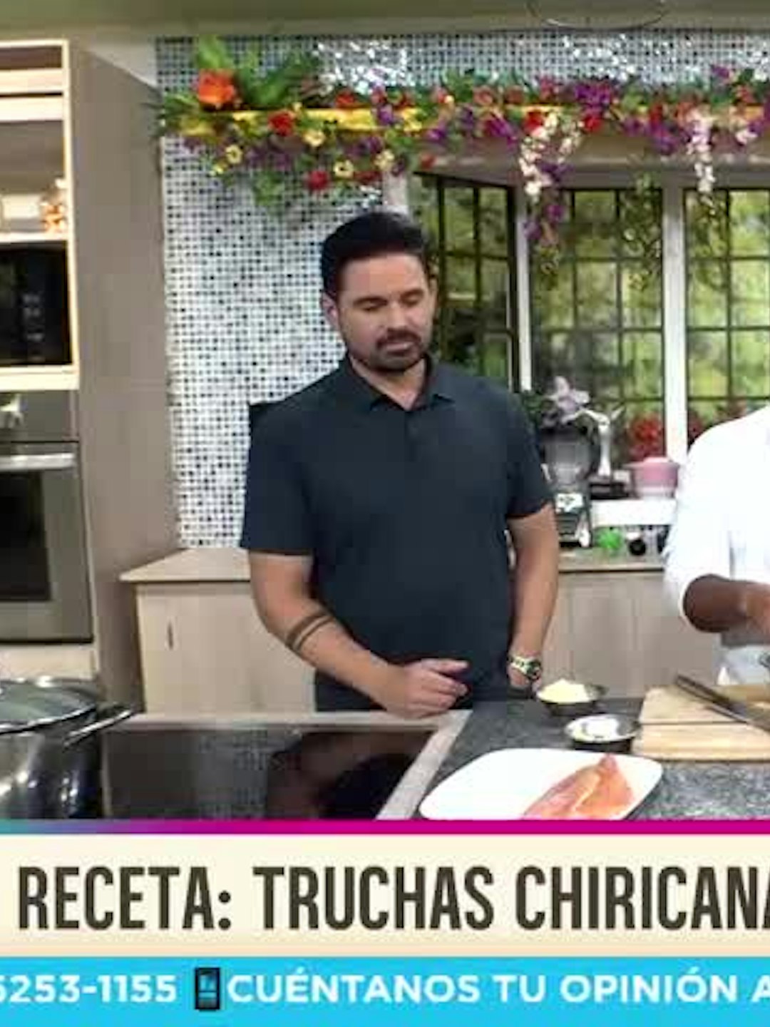 Cocina con Alexis: Hoy preparamos unas truchas chiricanas