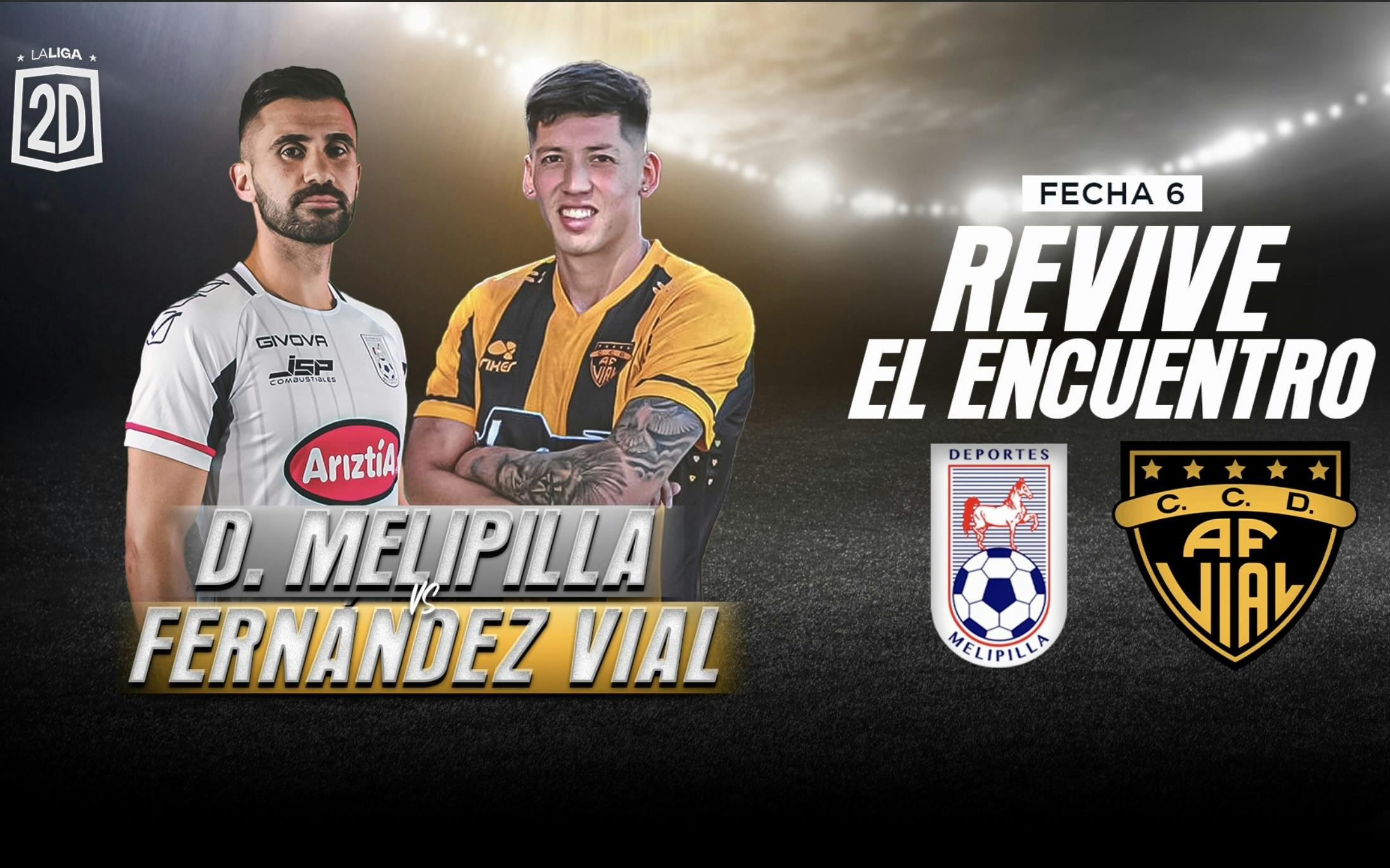 Deportes Melipilla vs Fernández Vial - Fecha 6
