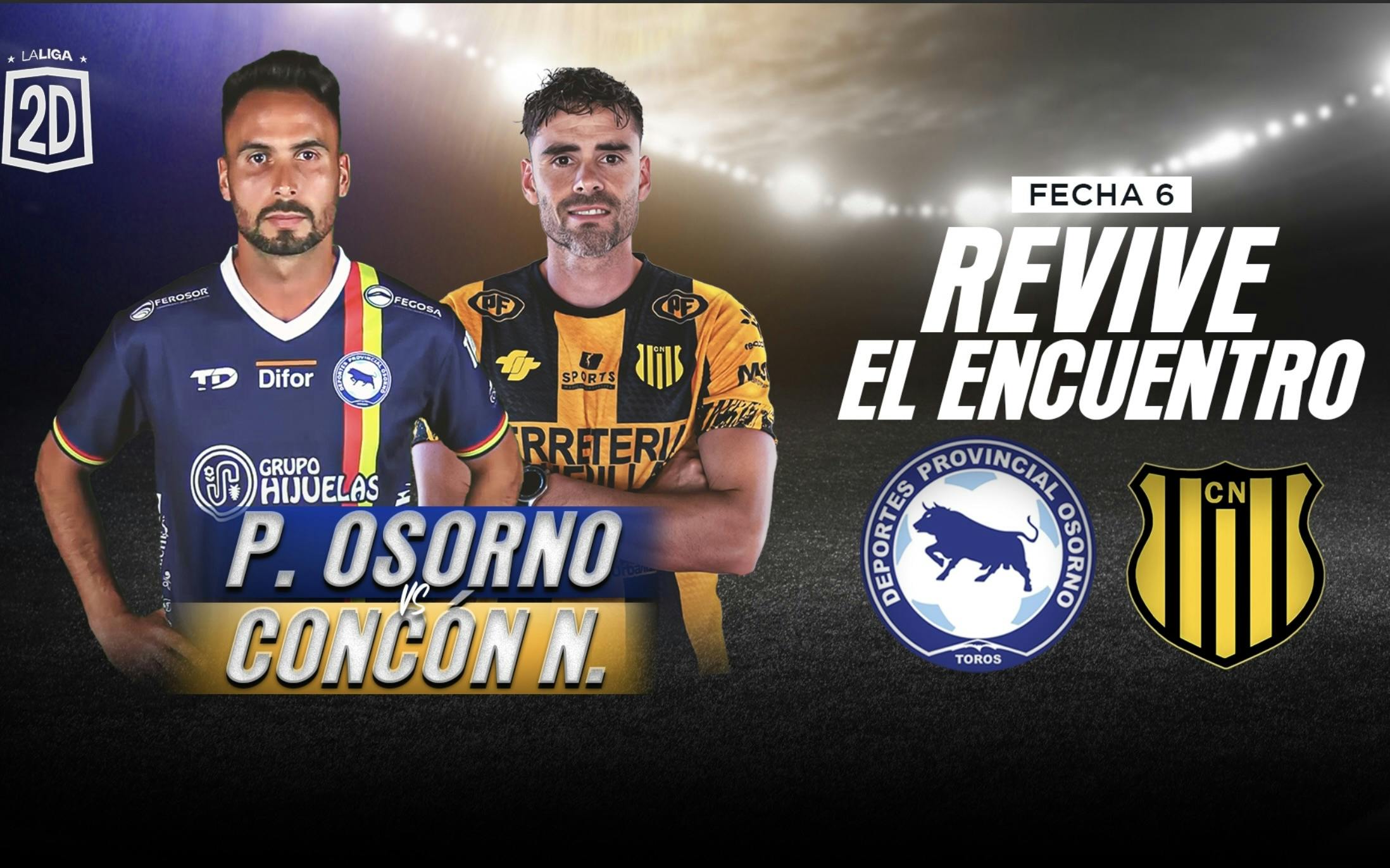 Provincial Osorno vs Concón National - Fecha 6