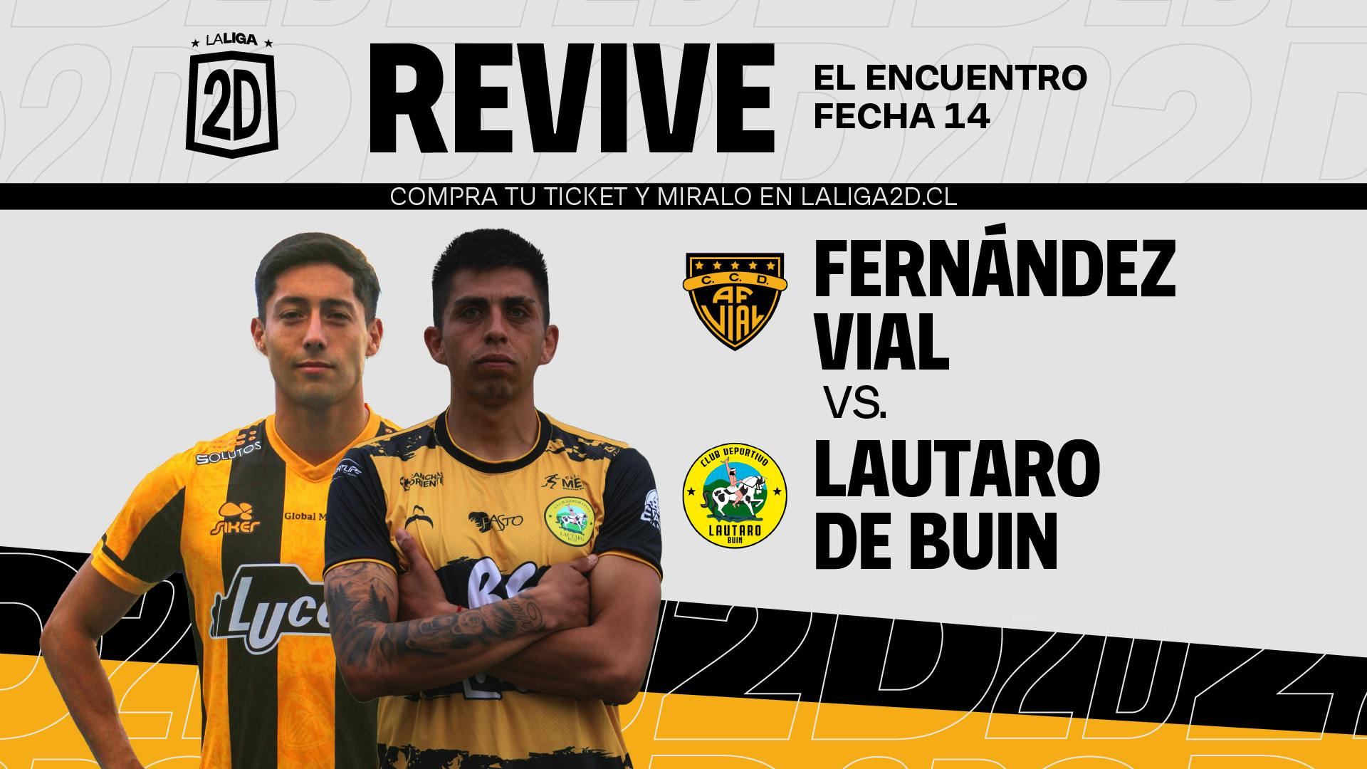 Fernández Vial vs. Lautaro de Buin. Fecha 14