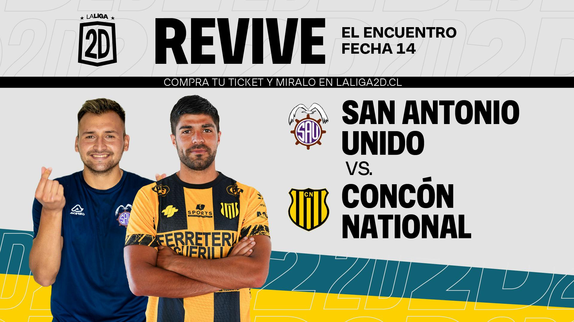 San Antonio Unido vs. Concón National - Fecha 14