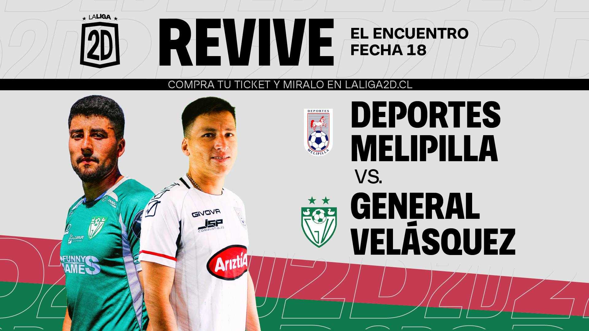 Deportes Melipilla vs General Velásquez - Fecha 18.