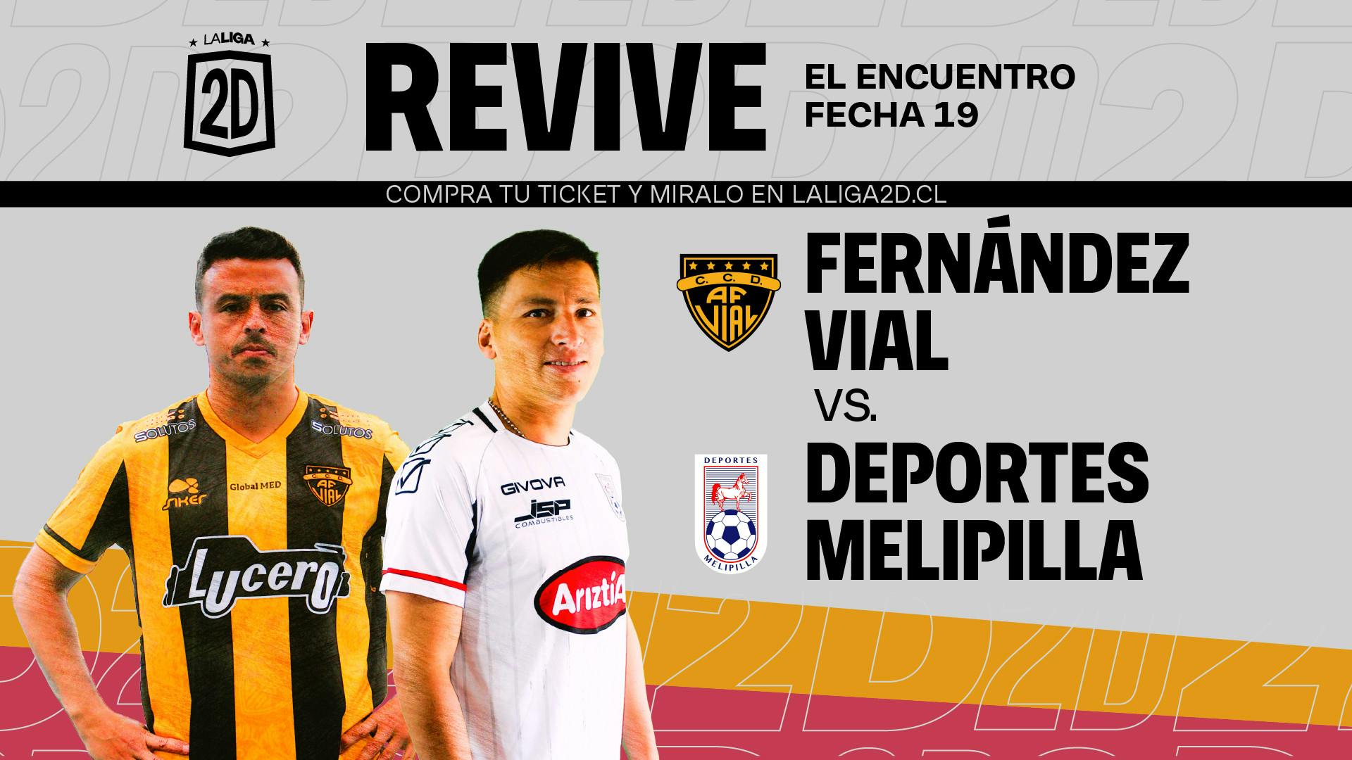 Fernández Vial vs Deportes Melipilla - Fecha 19.