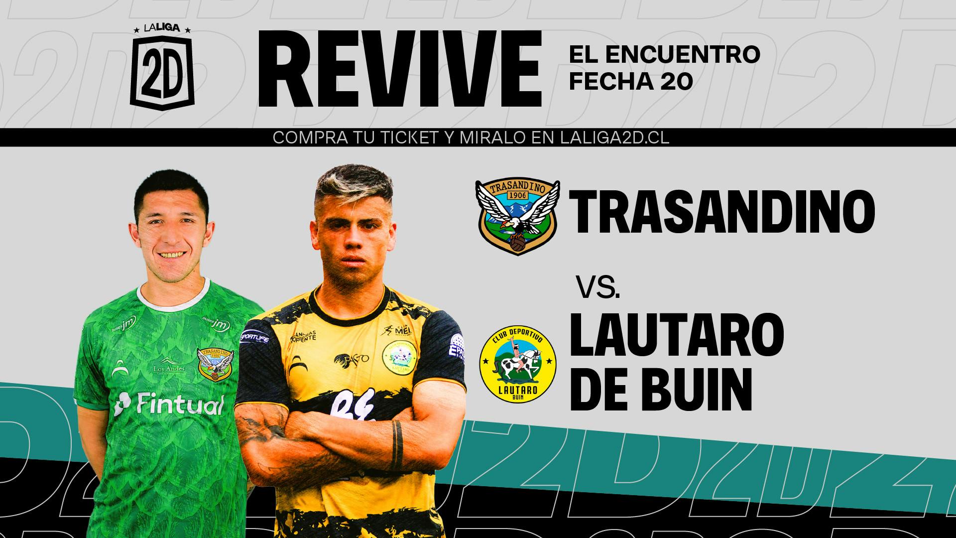 Trasandino vs Lautaro de Buin - Fecha 20