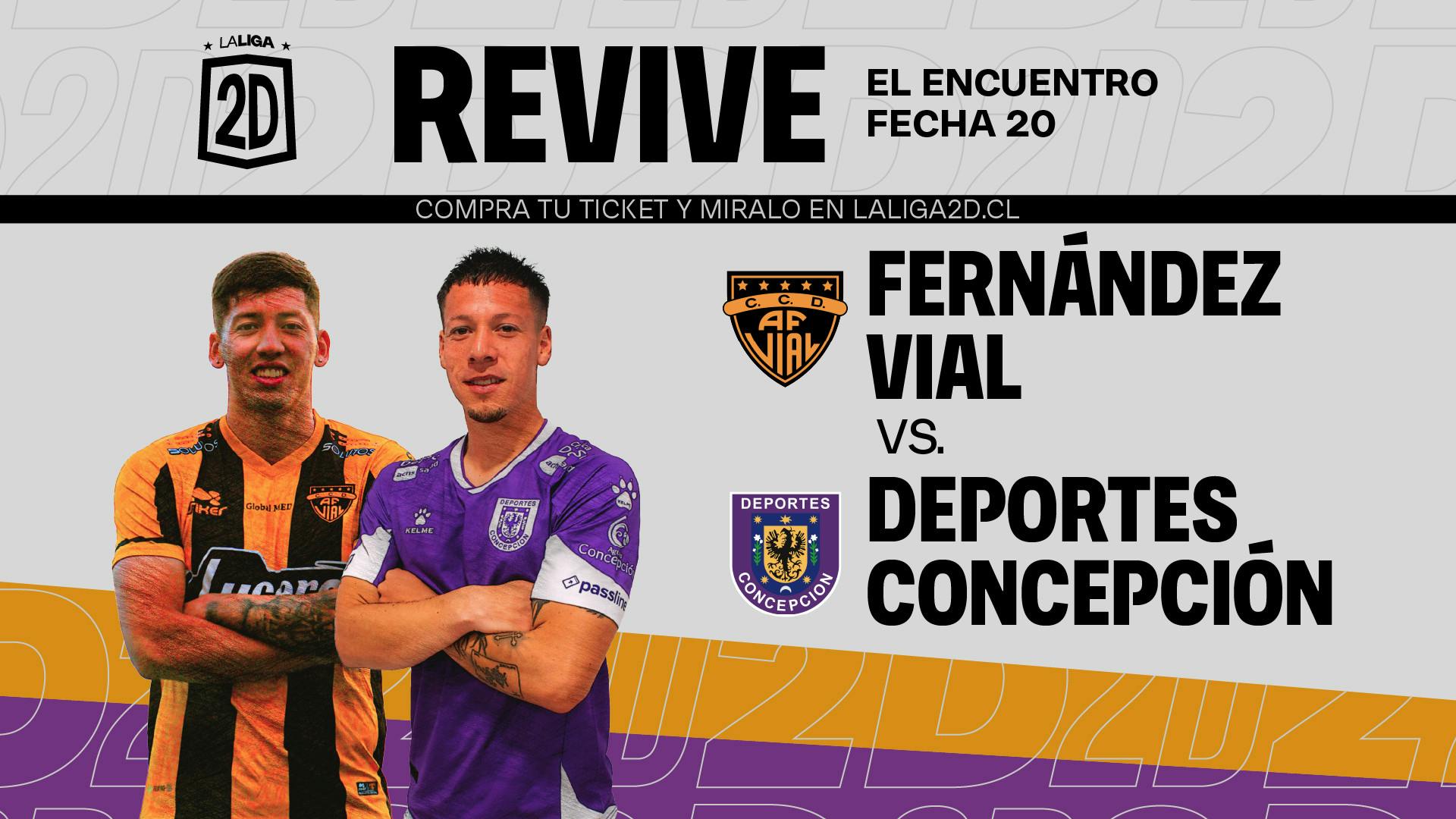 Fernández Vial vs Deportes Concepción - Fecha 20.