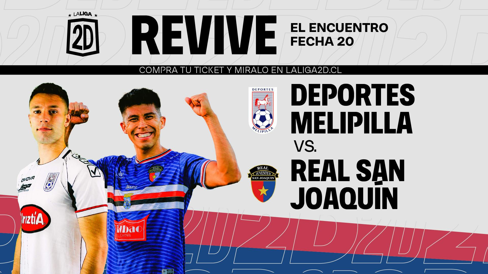 Deportes Melipilla vs Real San Joaquín - Fecha 20