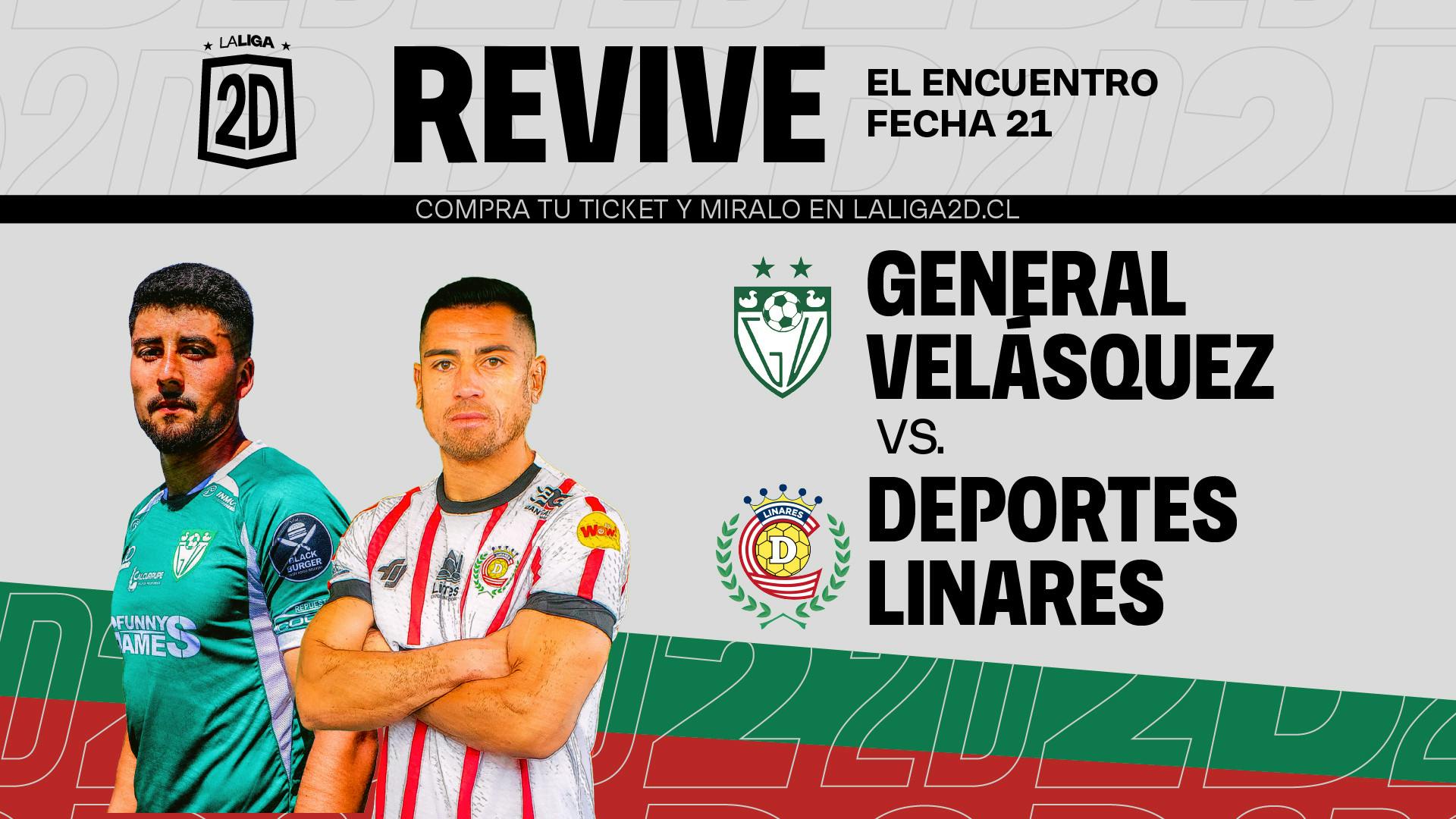 General Velásquez vs Deportes Linares - Fecha 21