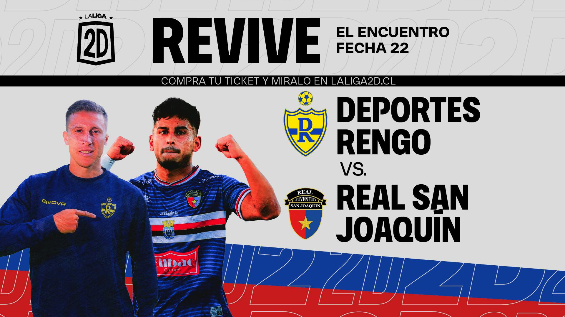 Deportes Rengo vs Real San Joaquín - Fecha 22