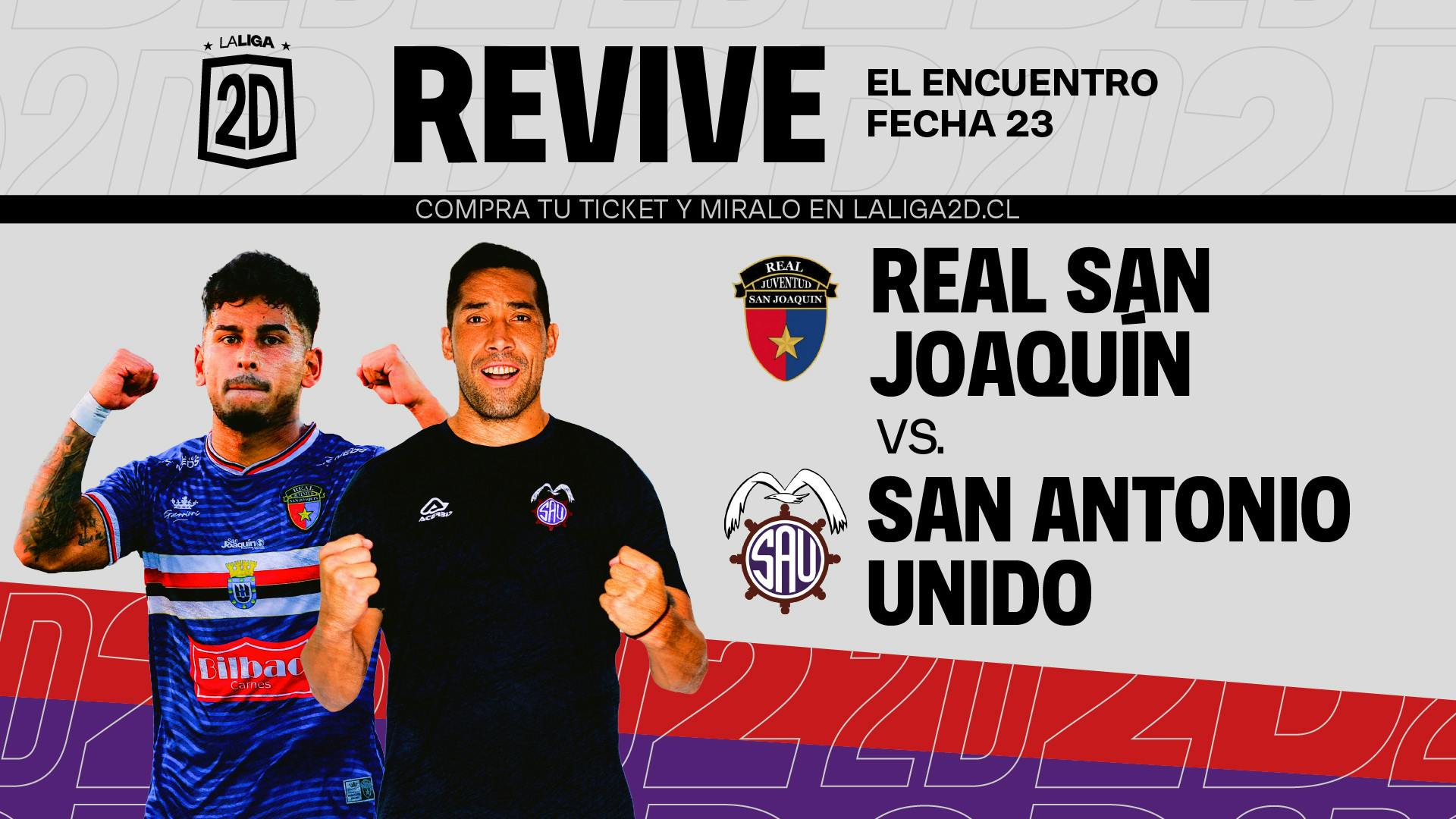 Real San Joaquín vs San Antonio Unido - Fecha 23