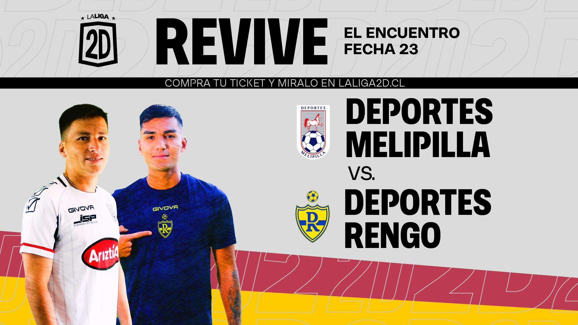 Deportes Melipilla vs Deportes Rengo - Fecha 23
