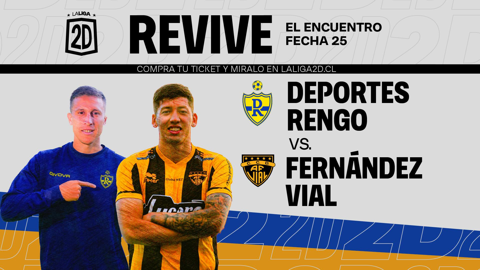 Deportes Rengo vs Fernández Vial - Fecha 25
