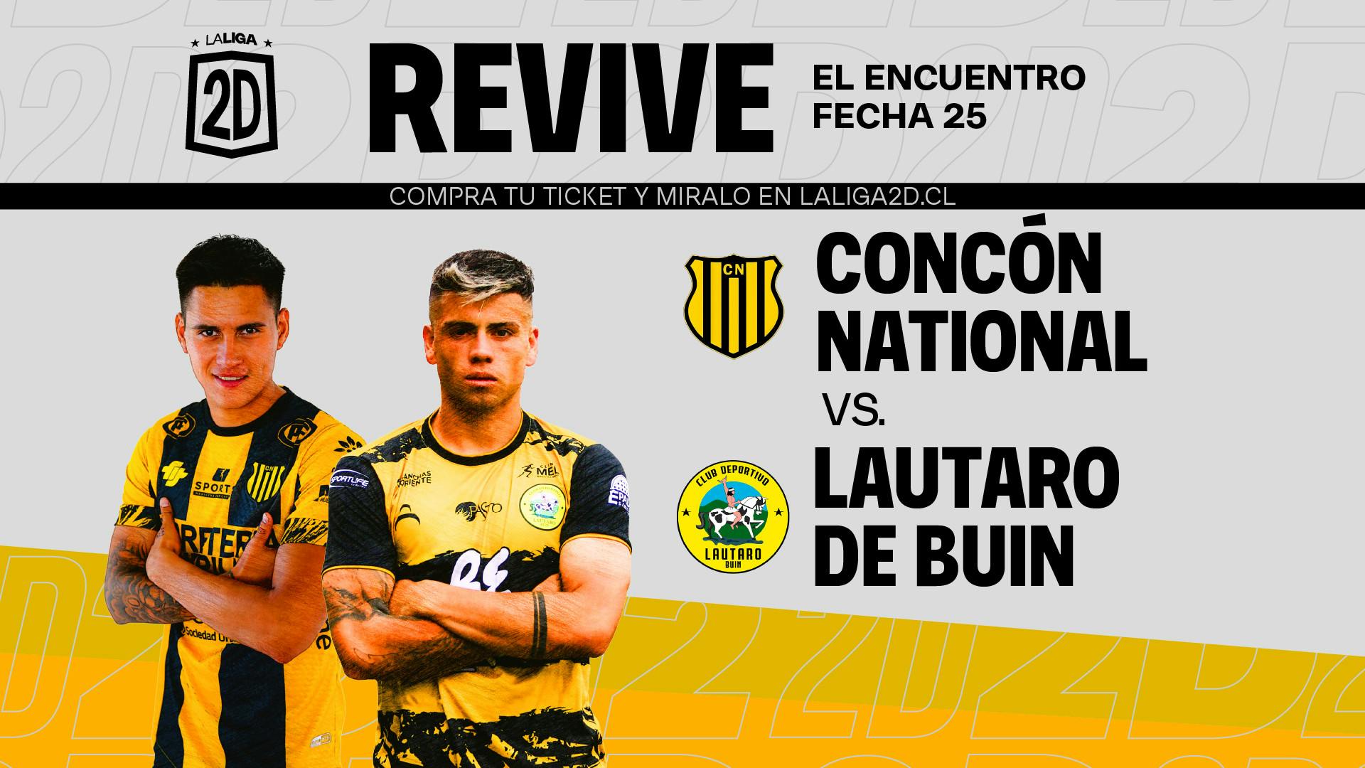 Concón National vs Lautaro de Buin - Fecha 25.