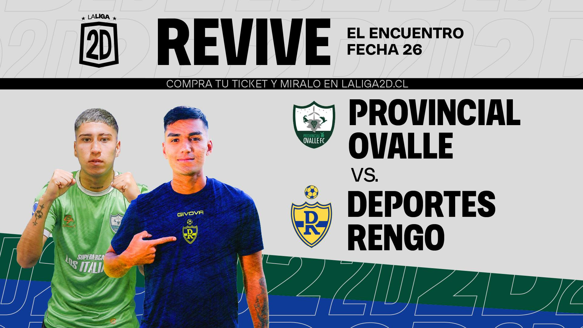 Provincial Ovalle vs Deportes Rengo - Fecha 26