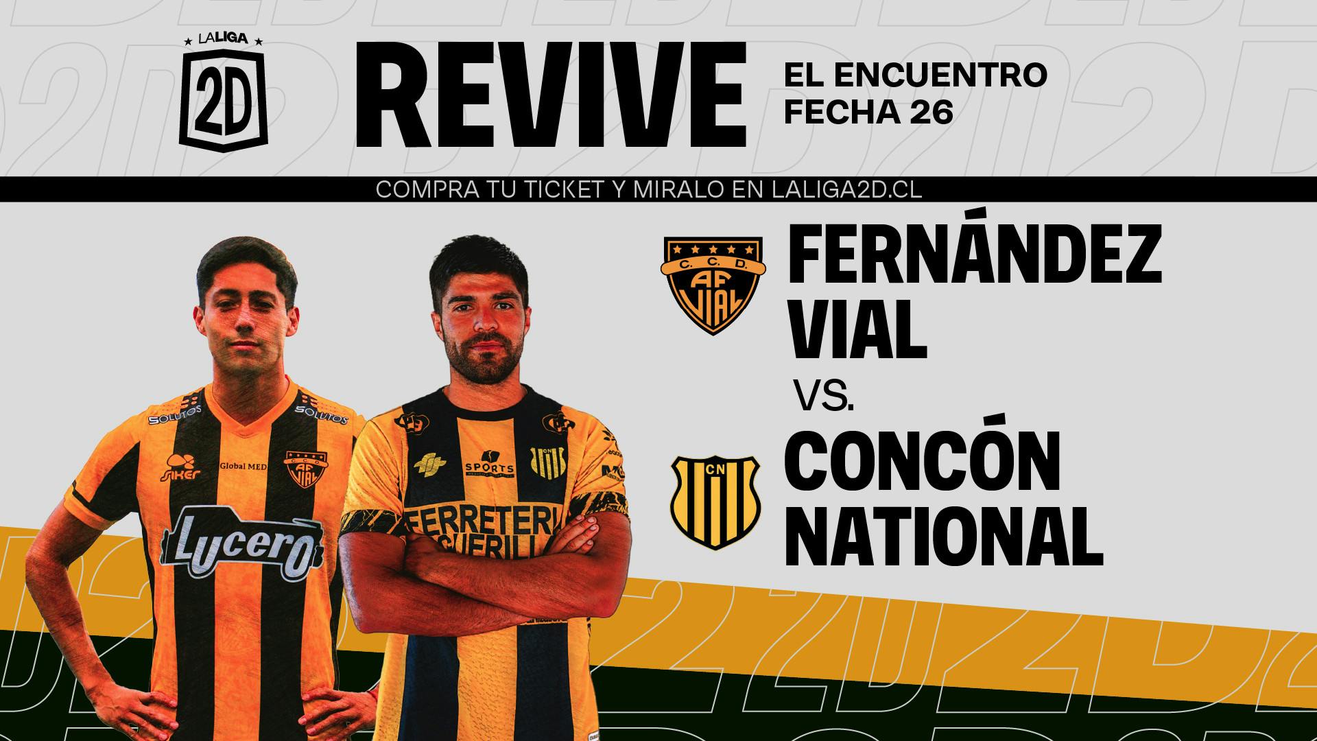 Fernández Vial vs Concón National - Fecha 26