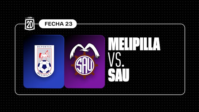 Deportes Melipilla vs San Antonio Unido - Fecha 23
