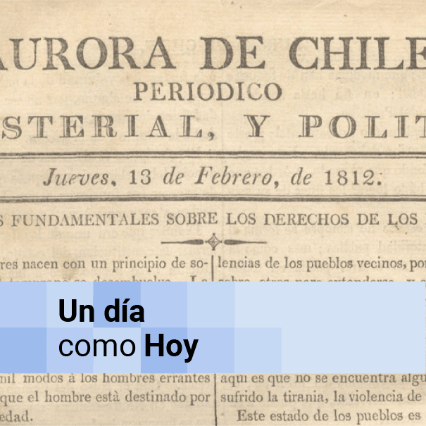 Primer número de la Aurora de Chile 