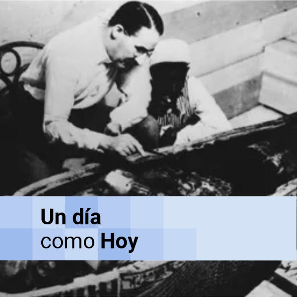 Apertura oficial de la cámara funeraria de Tutankamón