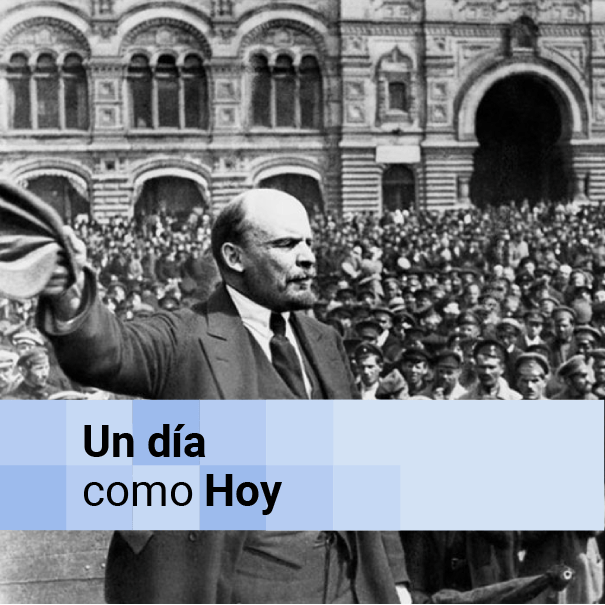 Se inicia la revolución rusa