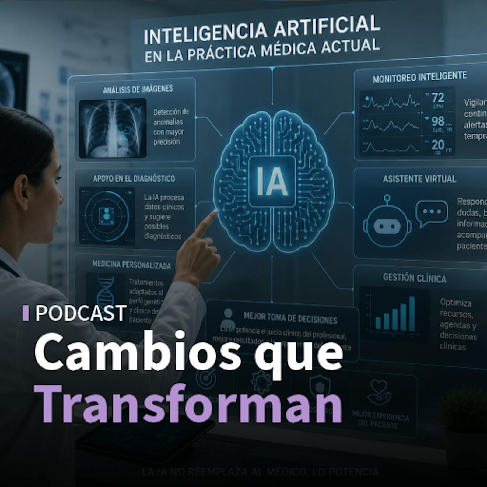 La inteligencia artificial en la práctica médica actual y la innovación en la industria legal episode artwork