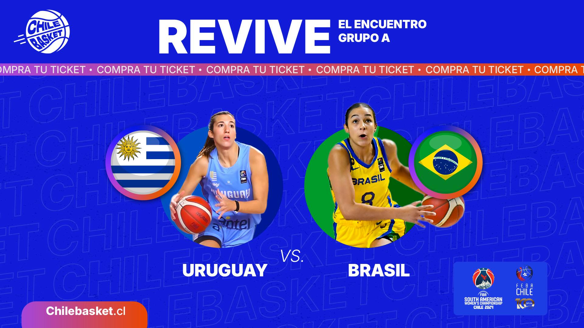 Uruguay vs Brasil. Grupo A.