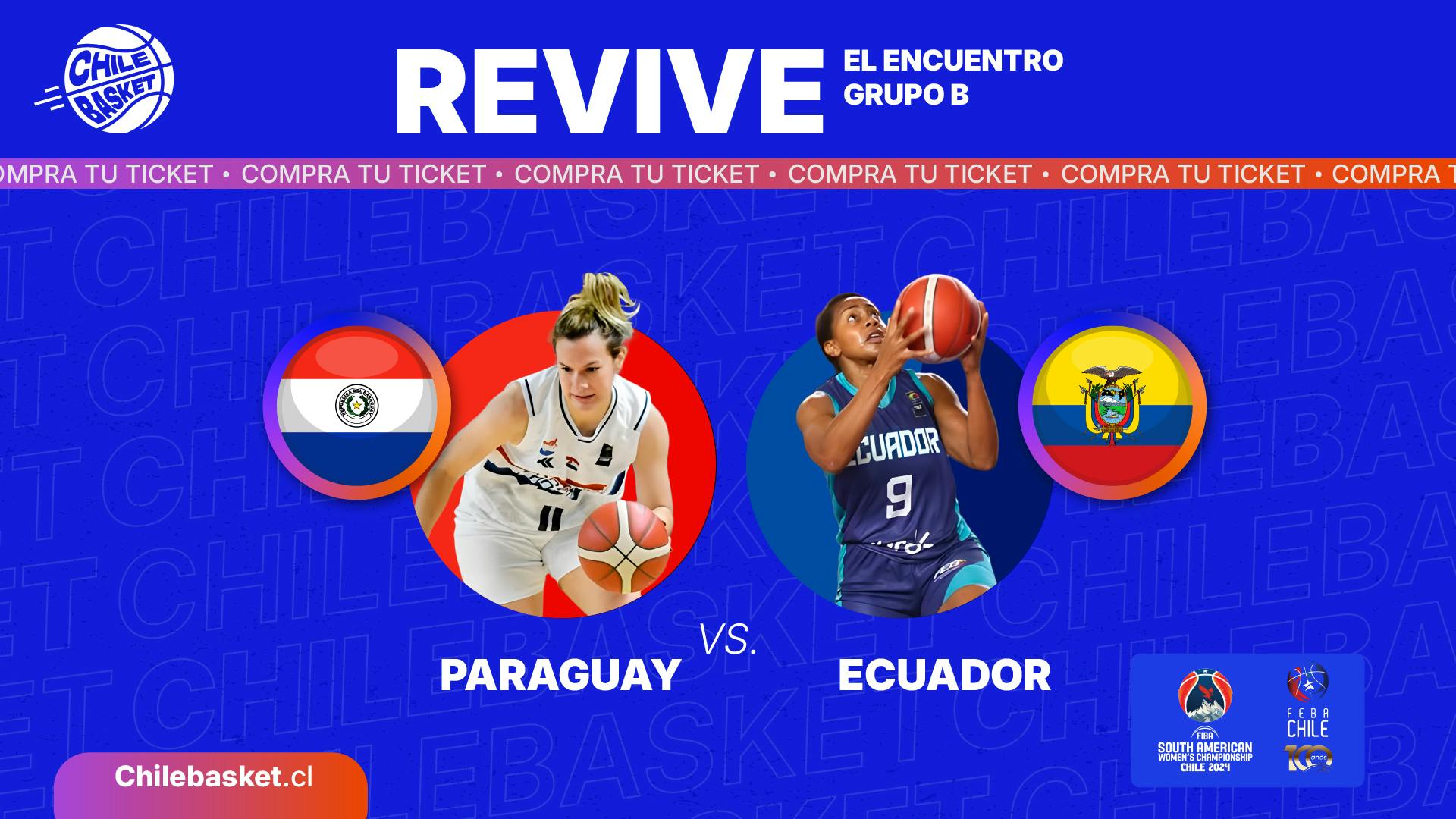 Paraguay vs Ecuador. Grupo B.