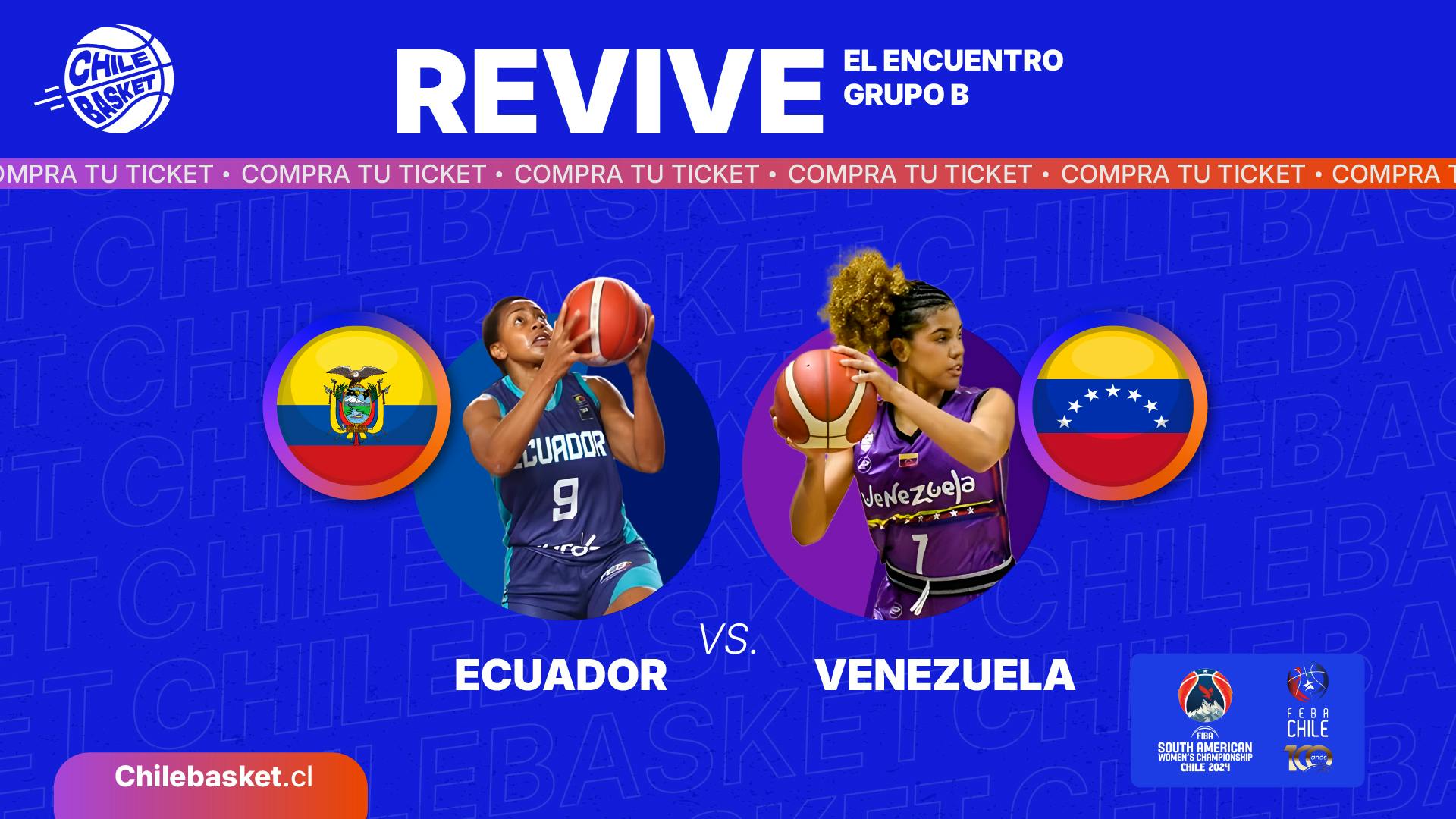 Ecuador vs Venezuela. Grupo B.