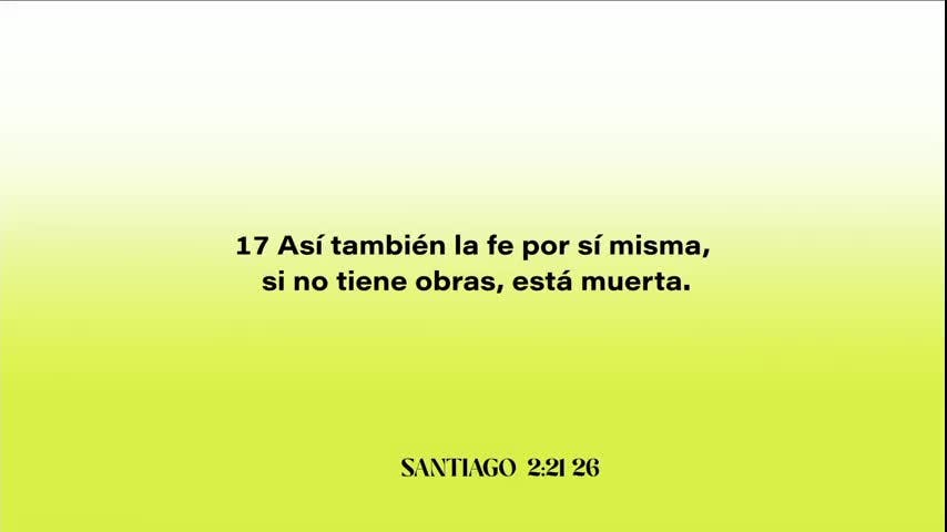 Santiago 2, 21-26