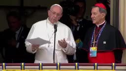 5. Discurso a los jóvenes en la Plaza de Bolívar