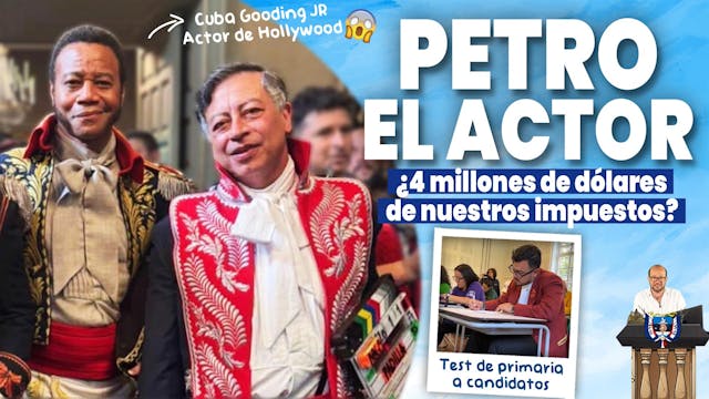 Petro graba una película + Test de primaria a candidatos