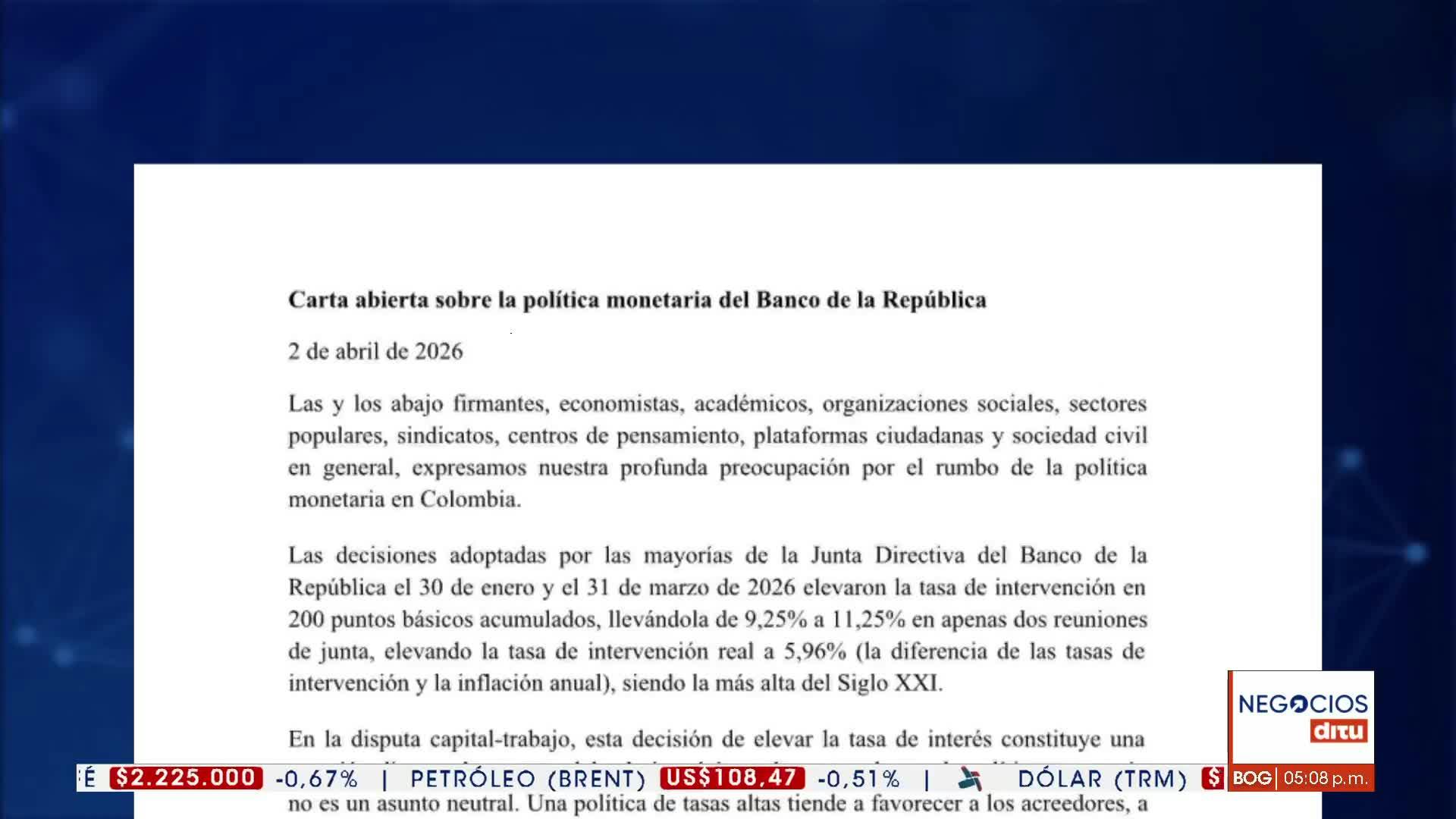 Crédito y crecimiento económico