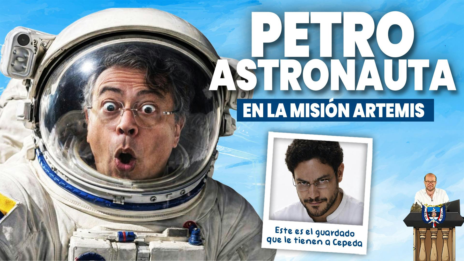 El guardado que le tienen a Cepeda | Petro en la misión Artemis